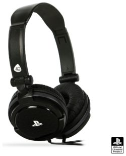 4Gamers PRO4-10 Stereo Gaming Headset PS4/PS Vita - Black.